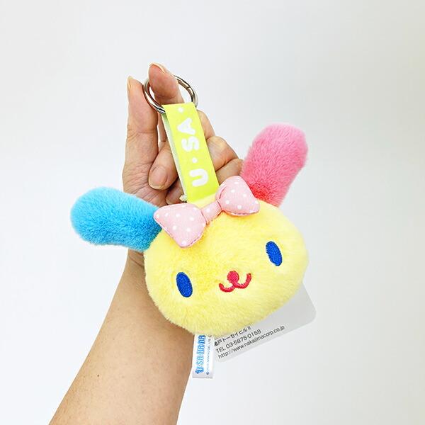 サンリオ ウサハナ フェイスタグマスコット 推し活 Sanrio 商品画像5：キャラグッズPERFECT WORLD TOKYO
