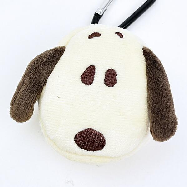 スヌーピー カラビナミニポーチ (モカ) SNOOPY 商品画像3：キャラグッズPERFECT WORLD TOKYO