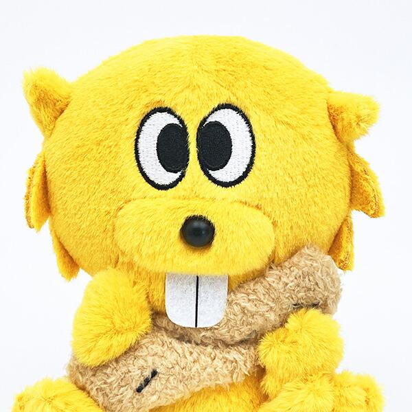 ビーバー S ぬいぐるみ(S) 揚げあられ 北陸土産 商品画像2：キャラグッズPERFECT WORLD TOKYO