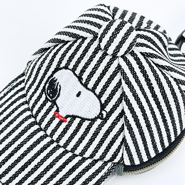 スヌーピー キャップポーチ ヒッコリー SNOOPY 商品画像2：キャラグッズPERFECT WORLD TOKYO