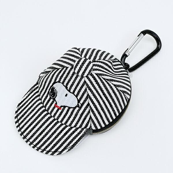 スヌーピー キャップポーチ ヒッコリー SNOOPY