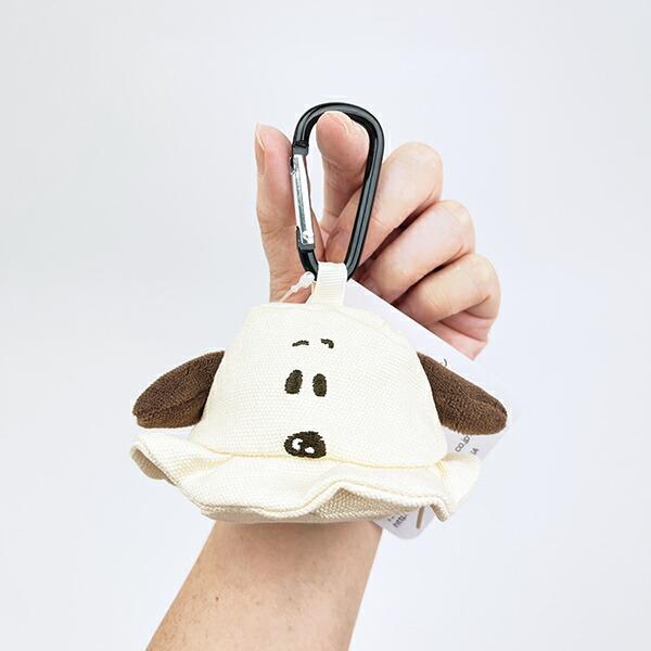 スヌーピー バケットハットポーチ モカ SNOOPY 商品画像6：キャラグッズPERFECT WORLD TOKYO