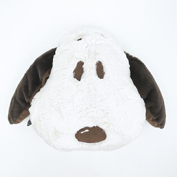 スヌーピー フェイスクッション モカ SNOOPY