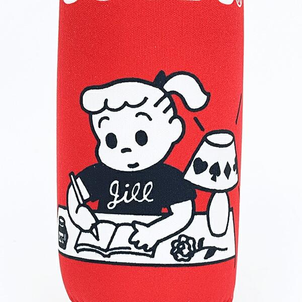 オサムグッズ ジル ペットボトルカバー 600ml (レッド) ランチ OSAMUGOODS 商品画像2：キャラグッズPERFECT WORLD TOKYO