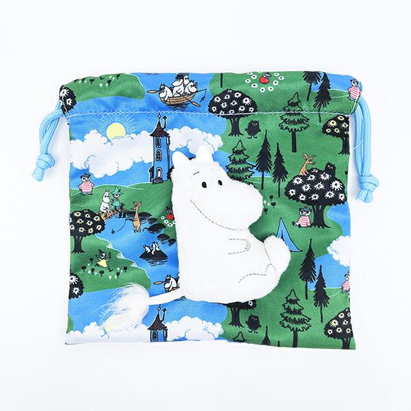 ムーミン ボアボディ巾着 MOOMIN