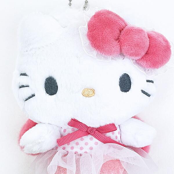 サンリオ ハローキティ エンジェルバレリーナ マスコット ぬいぐるみ Sanrio 商品画像2：キャラグッズPERFECT WORLD TOKYO