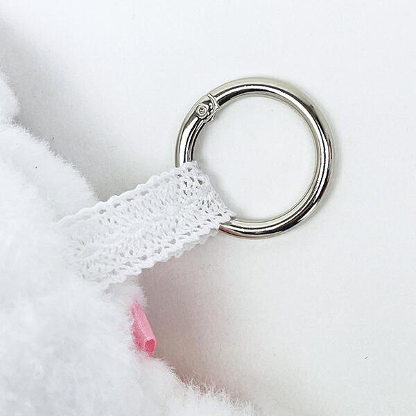 サンリオ リトルツインスターズ キキララ キキ ホワイトバニー マスコット ぬいぐるみ Sanrio 商品画像4：キャラグッズPERFECT WORLD TOKYO