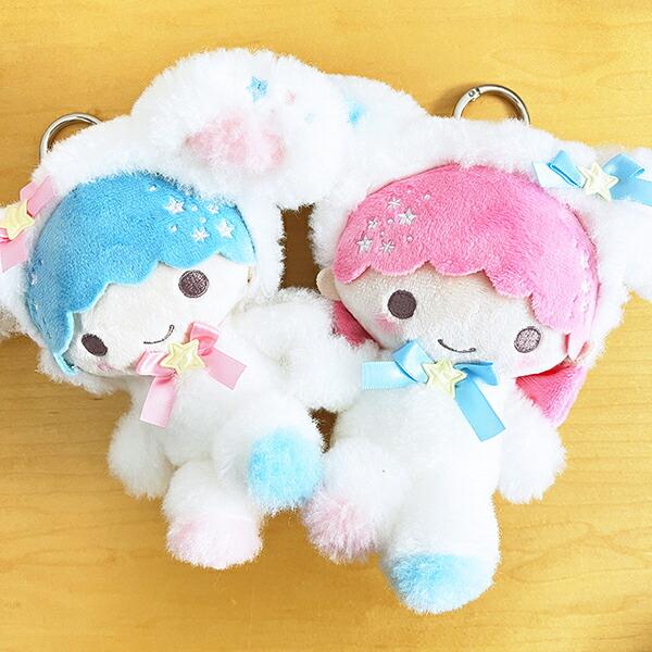 サンリオ リトルツインスターズ キキララ キキ ホワイトバニー マスコット ぬいぐるみ Sanrio 商品画像7：キャラグッズPERFECT WORLD TOKYO