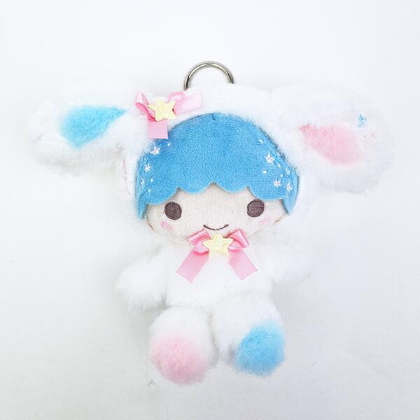 サンリオ リトルツインスターズ キキララ キキ ホワイトバニー マスコット ぬ･･･