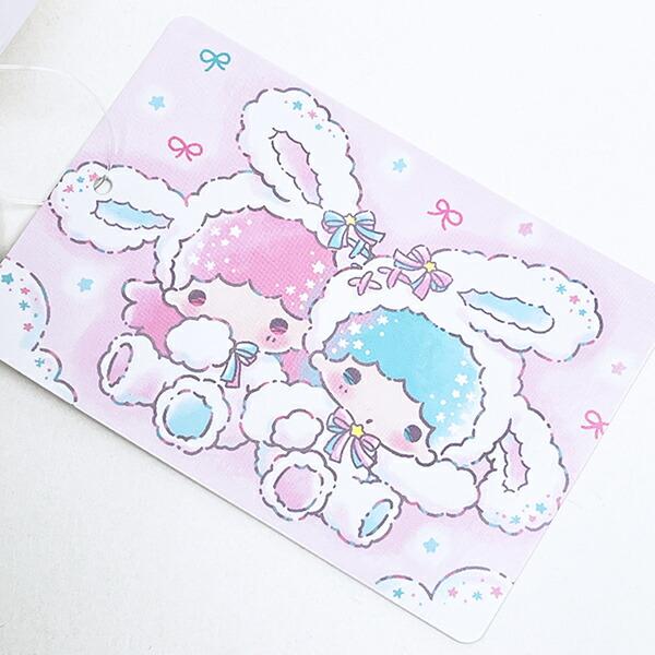 サンリオ リトルツインスターズ キキララ ララ ホワイトバニー マスコット ぬいぐるみ Sanrio 商品画像6：キャラグッズPERFECT WORLD TOKYO