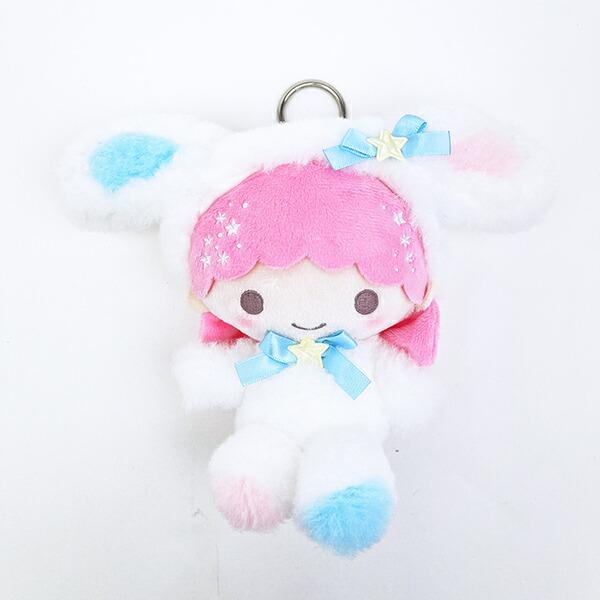 サンリオ リトルツインスターズ キキララ ララ ホワイトバニー マスコット ぬ･･･