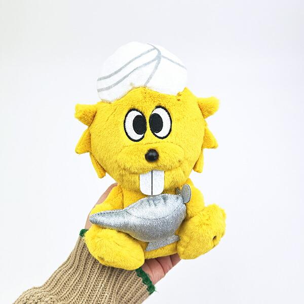 ビーバー カレービーバー ぬいぐるみ(S) 揚げあられ 北陸土産 商品画像5：キャラグッズPERFECT WORLD TOKYO