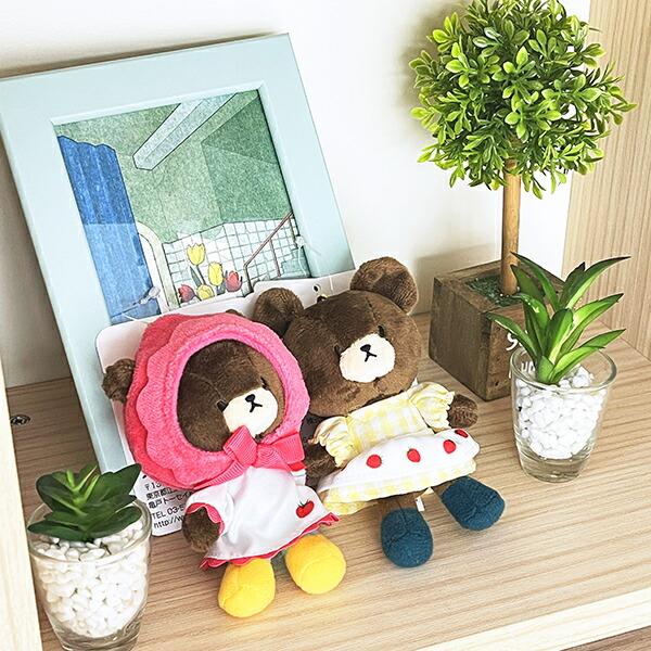 くまのがっこう エプロン マスコットチャームキーホルダー いちごシリーズ 商品画像5：キャラグッズPERFECT WORLD TOKYO