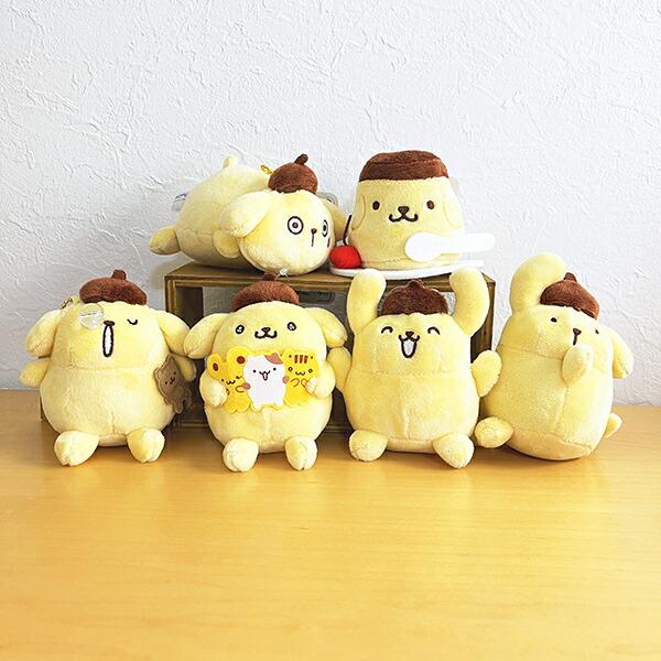 サンリオ ポムポムプリン ぷくぷく ぬいぐるみ マスコットコレクション Sanrio 商品画像6：キャラグッズPERFECT WORLD TOKYO
