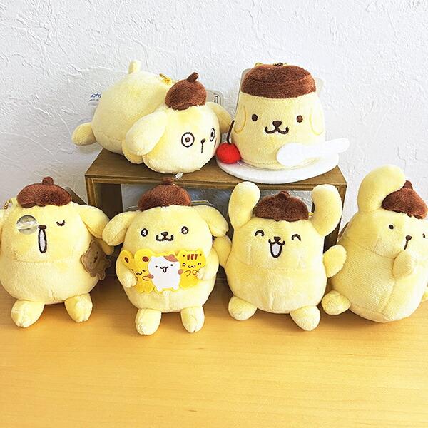 サンリオ ポムポムプリン ぷくぷく ぬいぐるみ マスコットコレクション Sanrio 商品画像7：キャラグッズPERFECT WORLD TOKYO