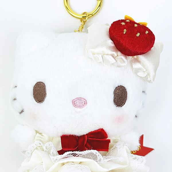 サンリオ ハローキティ マスコット ストロベリーショートケーキ スウィートケーキ Sanrio 商品画像2：キャラグッズPERFECT WORLD TOKYO