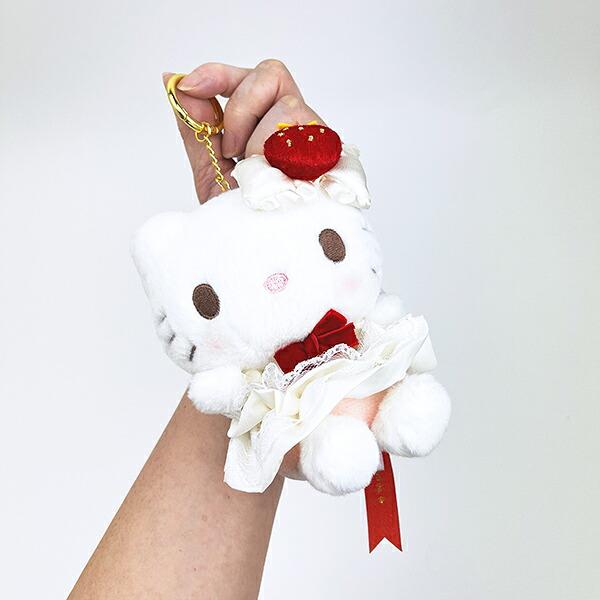 サンリオ ハローキティ マスコット ストロベリーショートケーキ スウィートケーキ Sanrio 商品画像4：キャラグッズPERFECT WORLD TOKYO