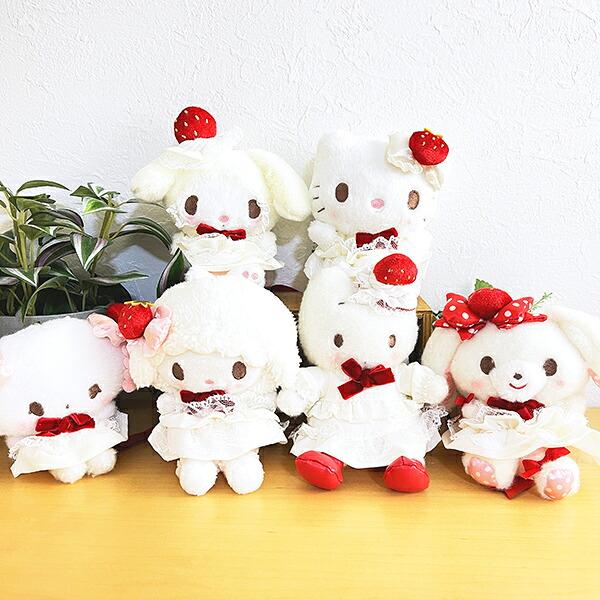 サンリオ マロンクリーム マスコット ストロベリーショートケーキ スウィートケーキ Sanrio 商品画像5：キャラグッズPERFECT WORLD TOKYO