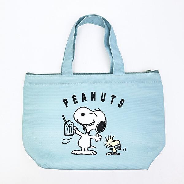 スヌーピー ルートビア 保冷保温ミニトートバッグ ランチ SNOOPY