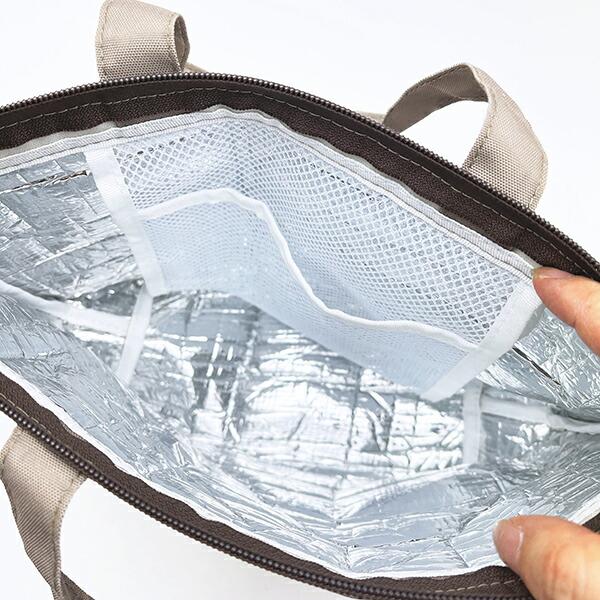 スヌーピー ブラザーズコミック 保冷保温ミニトートバッグ ランチ SNOOPY 商品画像3：キャラグッズPERFECT WORLD TOKYO