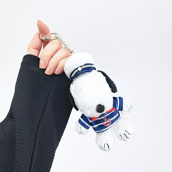 スヌーピー プチふわカラビナ付きマスコットキーホルダー (サマー) SNOOPY 商品画像4：キャラグッズPERFECT WORLD TOKYO