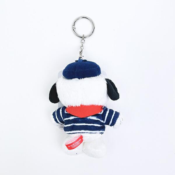 スヌーピー オラフ プチふわカラビナ付きマスコットキーホルダー (サマー) SNOOPY 商品画像3：キャラグッズPERFECT WORLD TOKYO