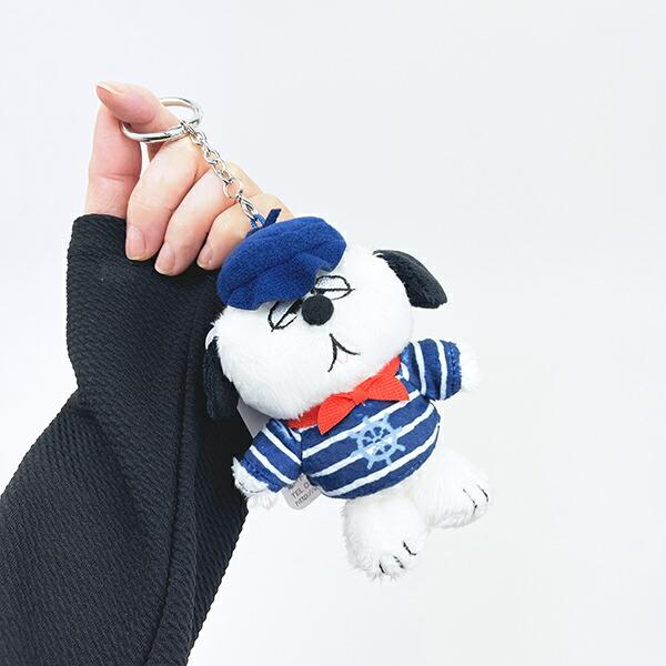 スヌーピー オラフ プチふわカラビナ付きマスコットキーホルダー (サマー) SNOOPY 商品画像4：キャラグッズPERFECT WORLD TOKYO