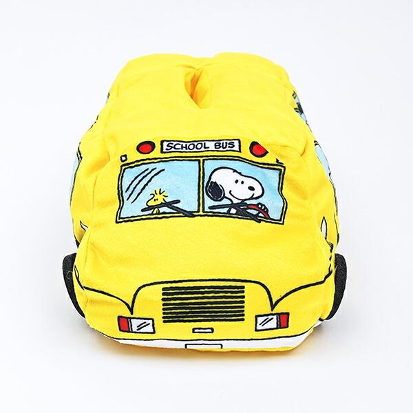 スヌーピー スクールバス ティッシュカバー SNOOPY 商品画像2：キャラグッズPERFECT WORLD TOKYO