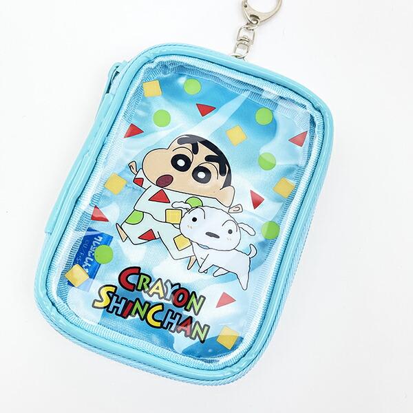 クレヨンしんちゃん パジャマ コレクションポーチ ブルー  アクスタケース 商品画像2：キャラグッズPERFECT WORLD TOKYO