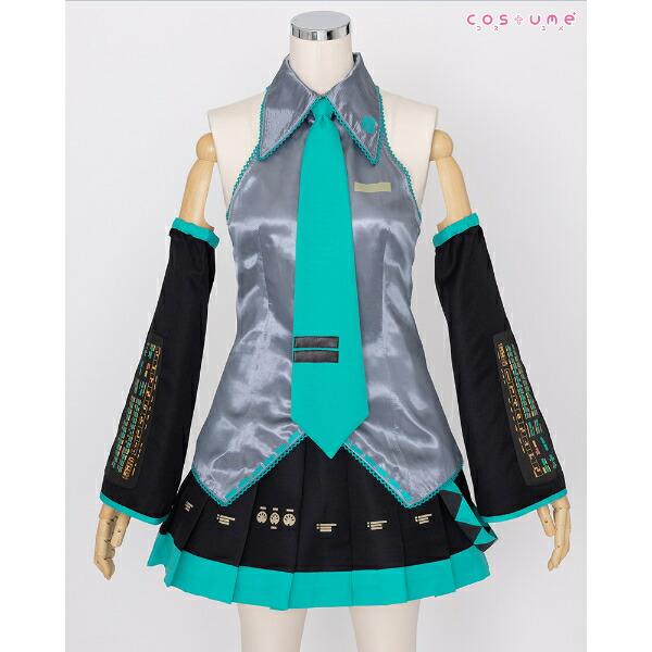 初音ミク コスチュームセット(M-L) コスプレ 商品画像2：キャラグッズPERFECT WORLD TOKYO