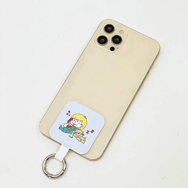 水森亜土 マルチリングプラス ブルー スマホ用品 商品画像4：キャラグッズPERFECT WORLD TOKYO