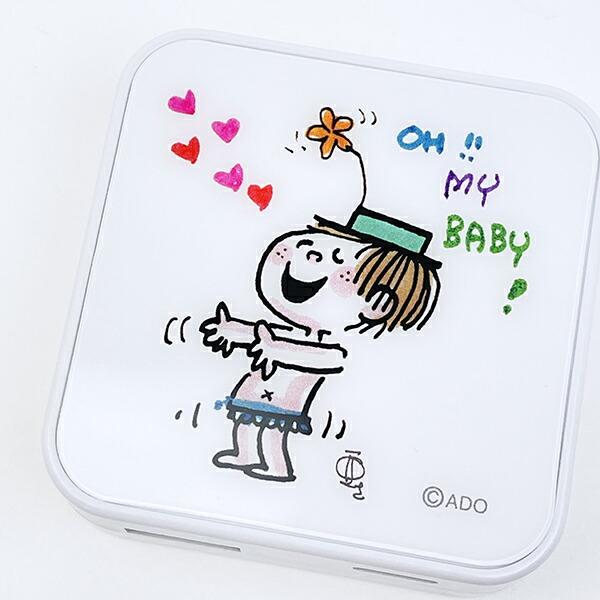 水森亜土 USB/USB Type-C ACアダプタ (男の子) 充電器 スマホ用品 商品画像2：キャラグッズPERFECT WORLD TOKYO