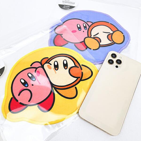 星のカービィ play with ワドルディ ダイカットモバイルクリーナー (だいじょうぶ) スマホ用品 任天堂 商品画像5：キャラグッズPERFECT WORLD TOKYO