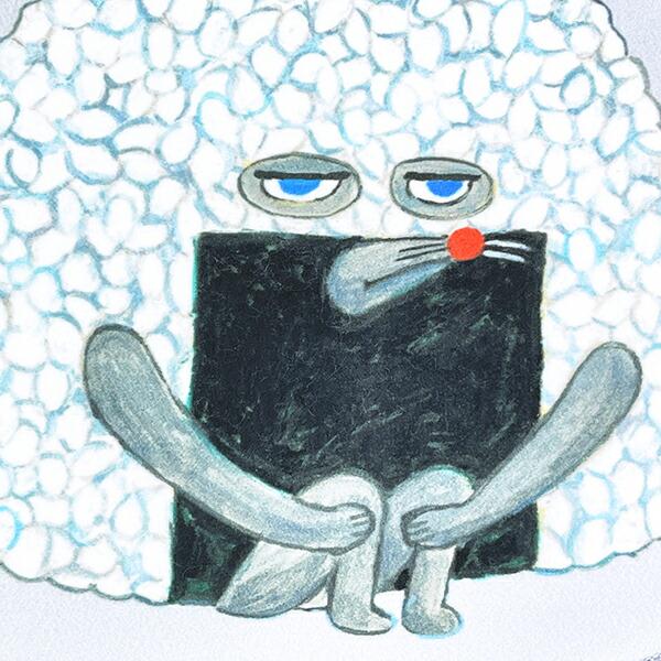 パンどろぼう おにぎりぼうや ダイカットモバイルクリーナー スマホ用品 商品画像2：キャラグッズPERFECT WORLD TOKYO