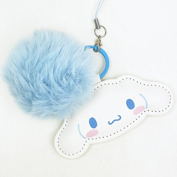 サンリオ シナモロール PUレザーストラップ キーホルダー シナモン スマホ Sanrio 商品画像2：キャラグッズPERFECT WORLD TOKYO