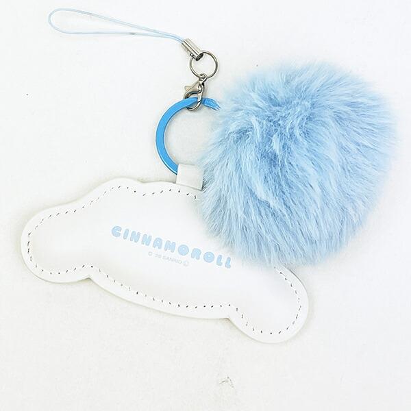 サンリオ シナモロール PUレザーストラップ キーホルダー シナモン スマホ Sanrio 商品画像3：キャラグッズPERFECT WORLD TOKYO