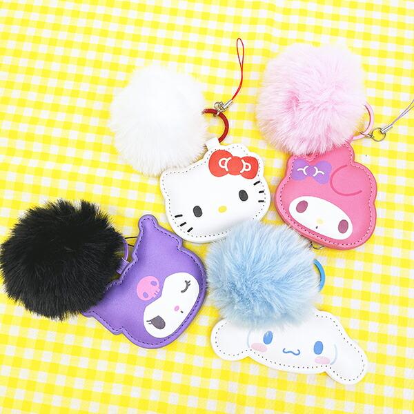 サンリオ シナモロール PUレザーストラップ キーホルダー シナモン スマホ Sanrio 商品画像5：キャラグッズPERFECT WORLD TOKYO