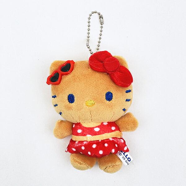 サンリオ 日焼けキティ ナイトパーティーマスコットキーホルダー Sanrio