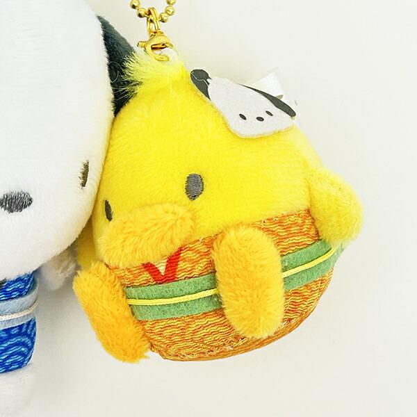 サンリオ ポチャッコ ピヨ ニコぬいキーホルダー マスコット Sanrio 商品画像3：キャラグッズPERFECT WORLD TOKYO