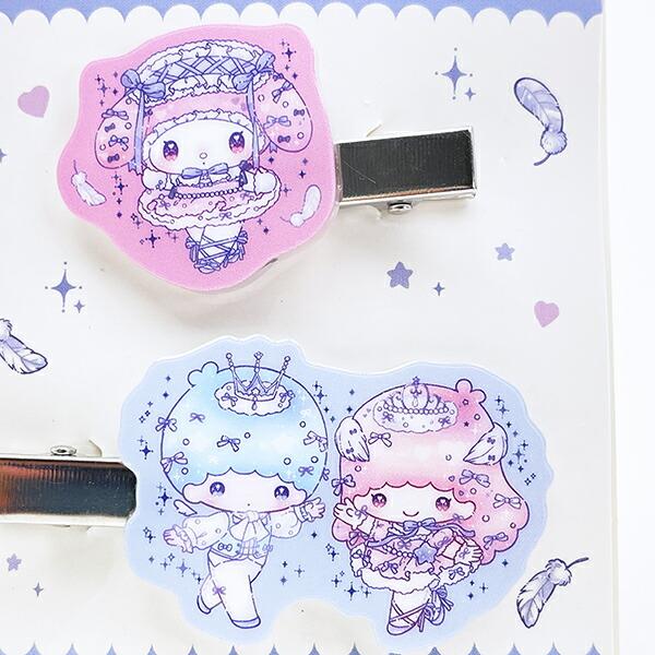 サンリオ マイメロディ × キキララ 50th アクリルマルチクリップ Sanrio 商品画像2：キャラグッズPERFECT WORLD TOKYO