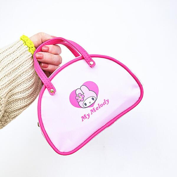 サンリオ マイメロディ ボストンペンケース (ピンク) 筆箱 文具 Sanrio 商品画像5：キャラグッズPERFECT WORLD TOKYO