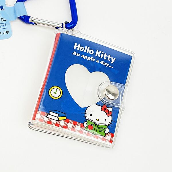 サンリオ ハローキティ カナビラ付きコレクトアルバム ブルー キーホルダー Sanrio 商品画像2：キャラグッズPERFECT WORLD TOKYO