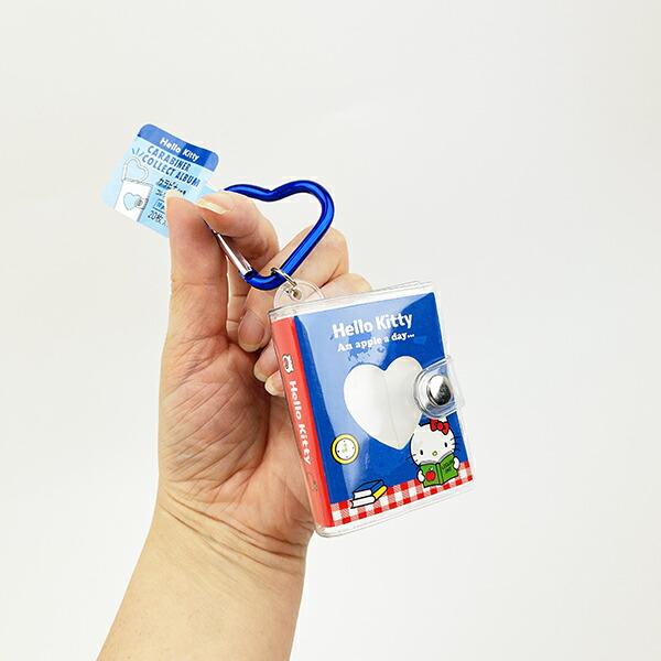 サンリオ ハローキティ カナビラ付きコレクトアルバム ブルー キーホルダー Sanrio 商品画像7：キャラグッズPERFECT WORLD TOKYO