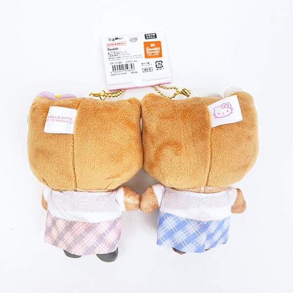 サンリオ 日焼け キティ ミミィ ニコぬい マスコットキーホルダー (L) ぬいぐるみ Sanrio 商品画像4：キャラグッズPERFECT WORLD TOKYO