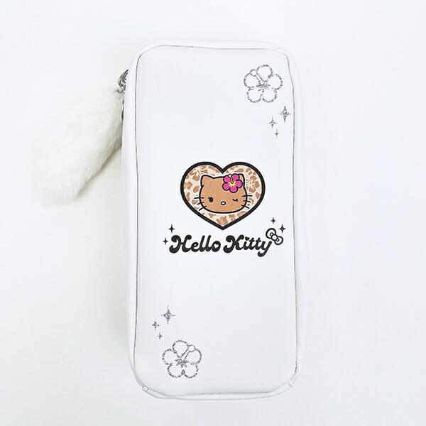 サンリオ 日焼け キティ ガラケー型ペンケース ホワイト Sanrio 商品画像5:キャラグッズPERFECT WORLD TOKYO