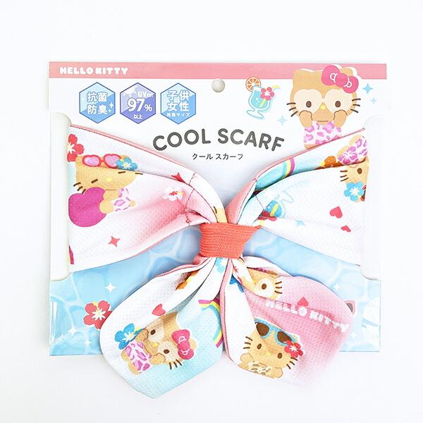 サンリオ 日焼けキティ クールスカーフ キッズ Sanrio