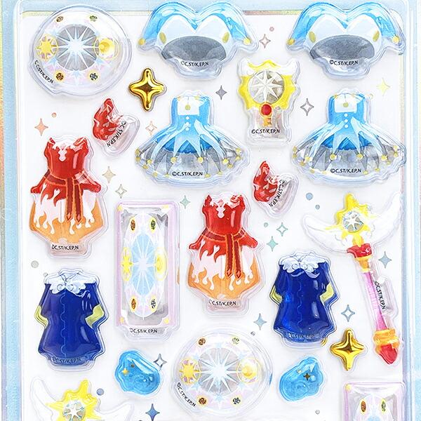 カードキャプターさくら うるちゅるポップシール(ブルー) 文具 商品画像2：キャラグッズPERFECT WORLD TOKYO