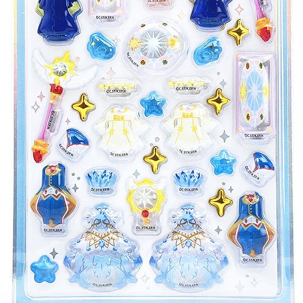 カードキャプターさくら うるちゅるポップシール(ブルー) 文具 商品画像3：キャラグッズPERFECT WORLD TOKYO