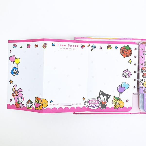 ファニーパンチ シールが貼れるプロフィールブック プロフィール帳 文具 商品画像4：キャラグッズPERFECT WORLD TOKYO