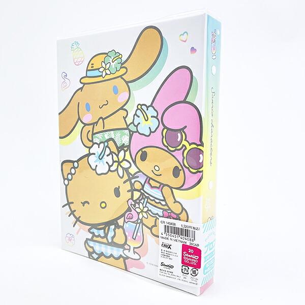 サンリオキャラクターズ プロフィールブック プロフィール帳 キラメキトロピカル 文具 Sanrio 商品画像2：キャラグッズPERFECT WORLD TOKYO